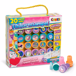CRAZE 29190, Kit de tampons pour enfants, 3 an(s), Couleurs assorties