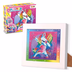 CRAZE 47859, Kit de peinture diamant pour enfants, 5 an(s), Multicolore