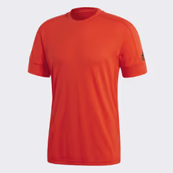 Adidas ID Stadium Tee Tee-shirt Encolure torsadée Manche courte Coton, Polyester, Viscose