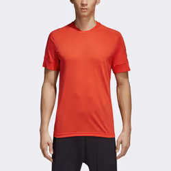 Adidas ID Stadium Tee Tee-shirt Encolure torsadée Manche courte Coton, Polyester, Viscose