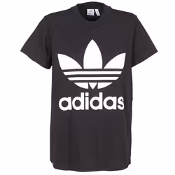 Tee-shirt - adidas Originals - Oversize Trefoil - Noir - 100% coton - Manches courtes