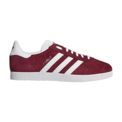 adidas Gazelle pour Homme - Chaussures de Sport Bordeaux/Blanc, Taille 44. Confort et style intemporel.