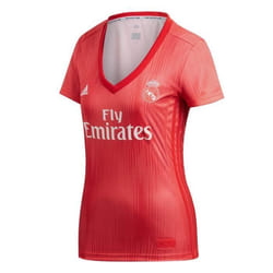 Maillot Football Adidas Real Madrid 3rd 18-19 - Rouge - Mixte - Manches courtes - Respirant