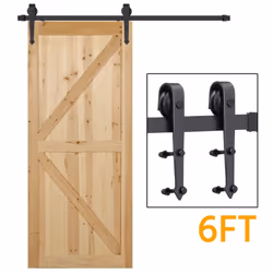 Description générale Ce kit de porte coulissante est conçu pour un usage facile et pratique, supportant un poids maximum de 1 ...