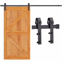 Description générale Ce kit de porte coulissante combine une conception classique et simple, s'adaptant facilement au style d ...