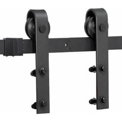 Yaheetech - 6,6FT/200 cm Quincaillerie Kit de Rail pour Porte Coulissante - Hardware Ensemble Industriel pour Porte Suspendue Sliding Barn Door en
