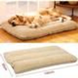 Yaheetech Lit Tapis Coussin Lavable pour Chien Chiot Animaux 100 x 65 x 15 cm