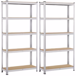 Description générale Le support de stockage Yaheetech est conçu pour répondre à vos besoins en matière de rangement, alliant  ...