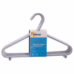 Bieco enfants Cintres en plastique 32pièces Gris - 90032152