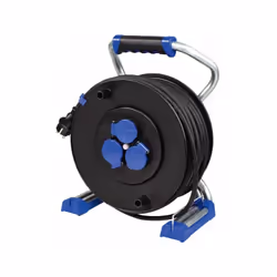 Enrouleur de câble SCHWABE XPERTS 40m - 823624 - Châssis Xperts avec tambour en matière synthétique à haute résistance aux ch ...