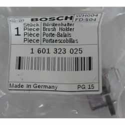 Code du produit : Porte-brosse de remplacement 1601323025 Il s’agit d’une pièce de rechange d’origine BOSCH Nous pouvons vous ...