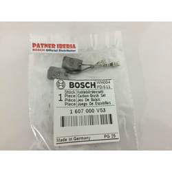 Bosch - Pièce de rechange d'origine 1607000V53 Jeu de balais de carbone