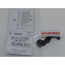 2601321077 Levier à galet BOSCH pour GST Bosch Professional - Levier de remplacement pour GST 14.4 V-LI (numéro de type : 360 ...