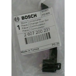 Bosch - Pièce de rechange d'origine 2607200231 Interrupteur