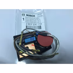 Numéro d’article : 2607230119 Variateur de remplacement Il s’agit d’une pièce de rechange d’origine BOSCH Nous pouvons vous f ...