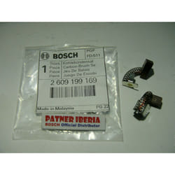 Pièce de rechange d'origine Bosch 2609199169 Jeu de balais de carbone