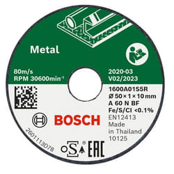 Bosch 1 600 A01 S5Y accessoire pour meuleuse d'angle Disque de coupe