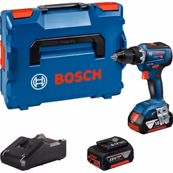 Perceuse Bosch GSR 18V-55; 18 V; 2x4,0 Ah accu.