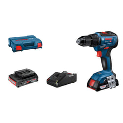 Bosch GSR 18V-55 Professional 1800 tr/min 1 kg Noir, Bleu