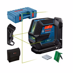 Bosch GLL 2-15 G Professional, 15 m, 0,3 mm/m, 4°, 4 s, horizontale/verticale, Vert