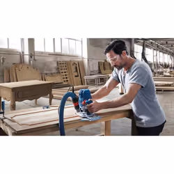 Bosch GOF 130 Noir, Bleu 28000 tr/min 1300 W - Vue supplémentaire 2