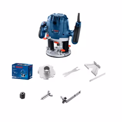 Bosch GOF 130 Noir, Bleu 28000 tr/min 1300 W - Vue supplémentaire 3
