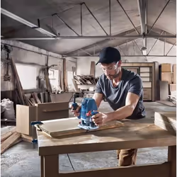 Bosch GOF 130 Noir, Bleu 28000 tr/min 1300 W - Vue supplémentaire 5