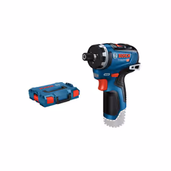 Bosch GSR 12V-35 HX Professional, Tournevis électrique, Poignée de pistolet, Bleu, Rouge, Brossé, Attache de ceinture, 1750 t ...