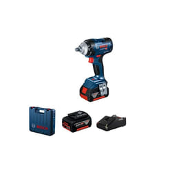Clé à chocs Bosch GDS 18V-400 Professional; 18 V; 2x5,0 Ah accu.
