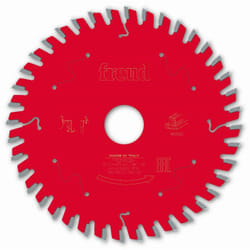 Lame pour scie circulaire portative FREUD - Ø120 1,8/1,3 AL20 Z40 BA 5° - F03FS09664 -FR02W002H