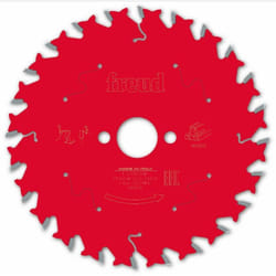 Freud - Lame pour scie circulaire portative Ø130 2,4/1,6 AL20 Z24 ba 15° - F03FS09665 -FR03W001H