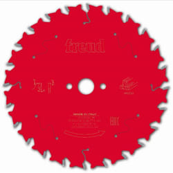 Freud - Lame pour scie circulaire portative Ø160 2,4/1,6 AL16 Z24 ba 15° - F03FS09673 -FR06W001H