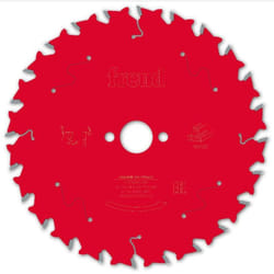 Lame pour scie circulaire portative FREUD - Ø160 2,4/1,6 AL20 Z24 BA 15° - F03FS09681 -FR06W009H