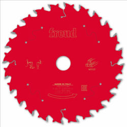 Freud - Lame pour scie circulaire portative filaire/sans fil Ø165 1,7/1,3 A20 Z24 ba 15° - F03FS09686 -FR07W001H