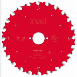 Freud - Lame pour scie circulaire portative Ø180 2,4/1,6 AL30 Z24 ba 15° - F03FS09698 -FR09W003H