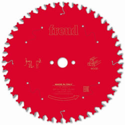 Lame pour scie circulaire portative FREUD - Ø184 2,4/1,6 AL16 Z40 BA 10° - F03FS09704 -FR11W002H