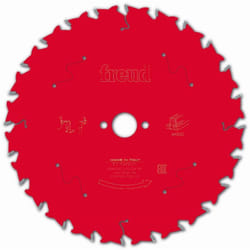 Freud - Lame pour scie circulaire portative Ø190 2,4/1,6 AL20 Z24 ba 15° - F03FS09714 -FR13W003H
