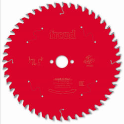 Lame pour scie circulaire portative FREUD - Ø190 2,4/1,6 AL20 Z48 BA 10° - F03FS09715 -FR13W004H