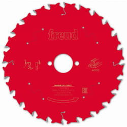 Freud - Lame pour scie circulaire portative Ø190 2,4/1,6 AL30 Z24 ba 15° - F03FS09717 -FR13W006H