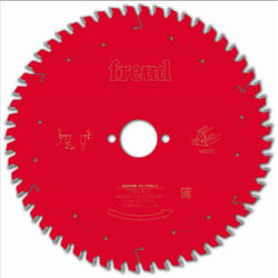 Freud - Lame pour scie circulaire portative Ø210 2,4/1,8 AL30 Z56 ba 5° - F03FS09724 -FR15W002H