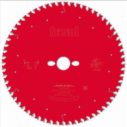 Freud - Lame pour scie circulaire portative Ø270 2,8/1,8 AL30 Z60 ba 10° - F03FS09740 -FR27W001H