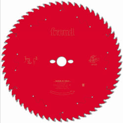 Freud - Lame pour scie circulaire portative Ø355 3/2,2 AL30 Z60 ba 15° - F03FS09743 -FR33W001H