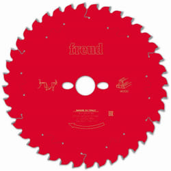 Lame pour scie circulaire portative Freud 250 2,4/1,8 AL30 Z40 ba -5° - F03FS09753 -FR23W001M