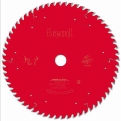 Freud - Lame pour scie circulaire portative Ø255 2,8/1,8 AL25,4 Z60 ba 15° - F03FS10135 -FR25W003T