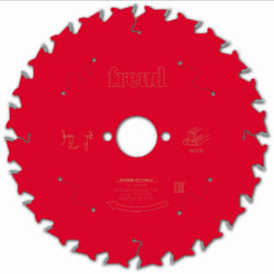 Freud - Lame pour scie circulaire portative Ø190 2/1,3 AL30 Z24 ba 15° - F03FS09767 -FR13W001T
