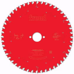 Lame pour scie circulaire portative FREUD - Ø225 2,6/1,6 AL30 Z48 BA 10° - F03FS09773 -FR18W002T