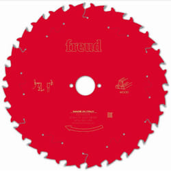 Freud - Lame pour scie circulaire portative Ø250 2,8/1,8 AL30 Z24 ba 20° - F03FS09774 -FR23W001T