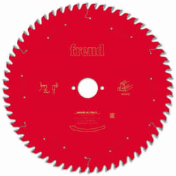 Lame pour scie circulaire portative Freud 250 2,8/1,8 AL30 Z60 ba 10° - F03FS09776 -FR23W003T