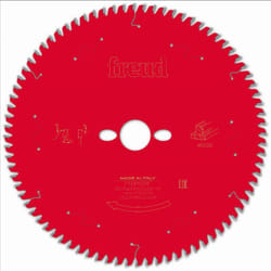 Freud - Lame pour scie circulaire portative Ø254 2,6/1,8 AL30 Z80 ba 5° - F03FS09781 -FR24W004T