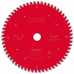 Freud - Lame pour scie circulaire portative Ø185 2,4/1,6 AL20 Z60 ba -5° - F03FS09801 -FR12L001H